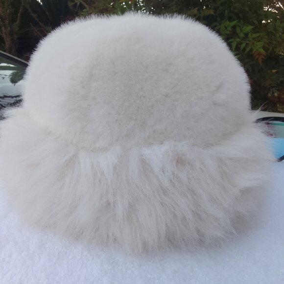 Bundle sunglasses&luxury super-warm-fur stylish dressy hat brand new